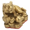 Brass Tiger Statue Sturdy Durable Brass Attract Wealth Fortune Easy