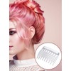 24 Pieces Small Hair Side Combs Plastic French Teeth Hair