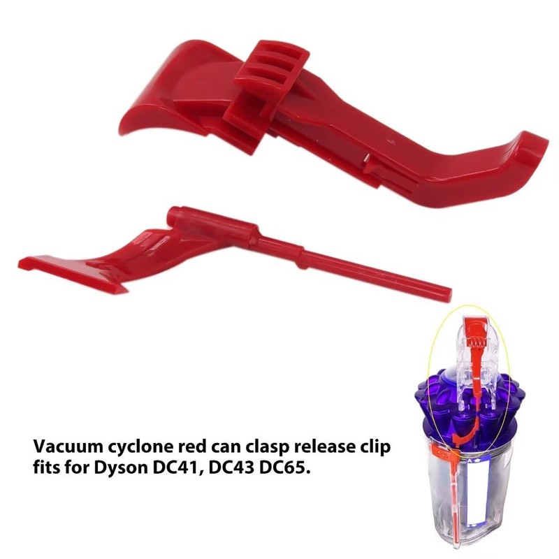 Red Canister Release Clip For Dyson DC41 DC43 DC55 DC65