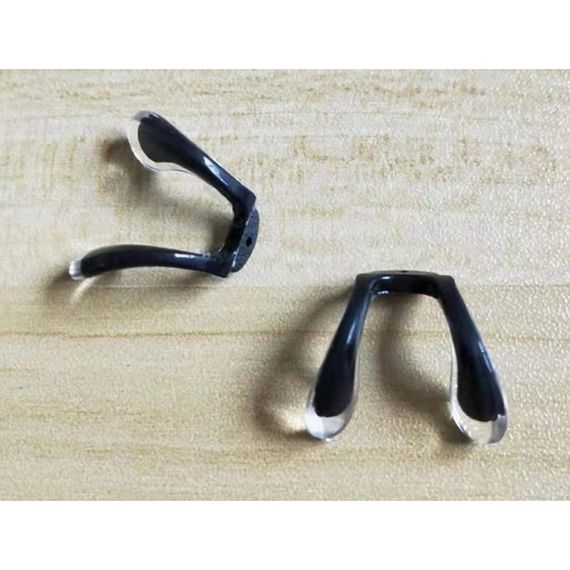 PERFFITT Clear Transparent Rubber Silicon Conjoined Saddle Anti-Slip Nose Bridge
