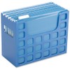 Oxford® Decoflex® File Holder, Letter Size, Blue