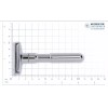 MERKUR FUTUR Adjustable Double Edge Safety Razor - Polished Chrome