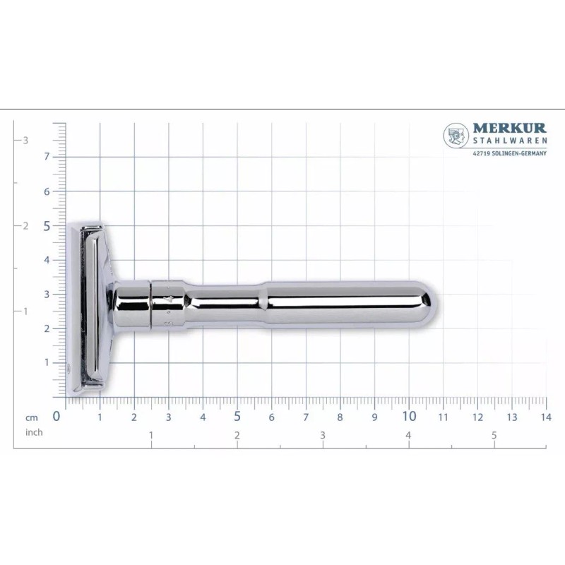MERKUR FUTUR Adjustable Double Edge Safety Razor - Polished Chrome