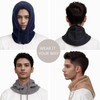 Basic Sense Warm Hooded Scarf for Men & Women, Knitted