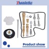 Thomletha Motorcycle Carburetor Carb Repair Kit with Diaphragm Vacuum Air