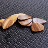 Timber Tones Guitar Plectrum - Pale Moon Ebony (Single)