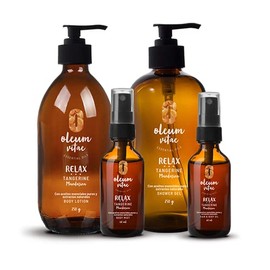 OLEUM VITAE Kit Cuidado de la Piel Mandarina. Con Aceite Esencial de Mandarina. Hidratación Profunda