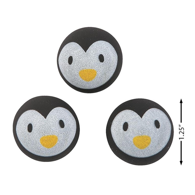 Fun Express Cute Penguin Bouncy Balls - Toys - VBS