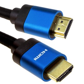 HDMI v2.1 Ultra High Speed HDR 8K/4K 60Hz 48Gbps eARC Cable 1 m Blue [1 Metre/1m]