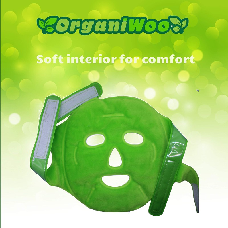 Hot & Cold Therapy Face Ice Mask from OrganiWoo with