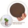 BESPORTBLE Ceramic Plant Saucer: 4.68inch Plant Drip Tray for Indoors