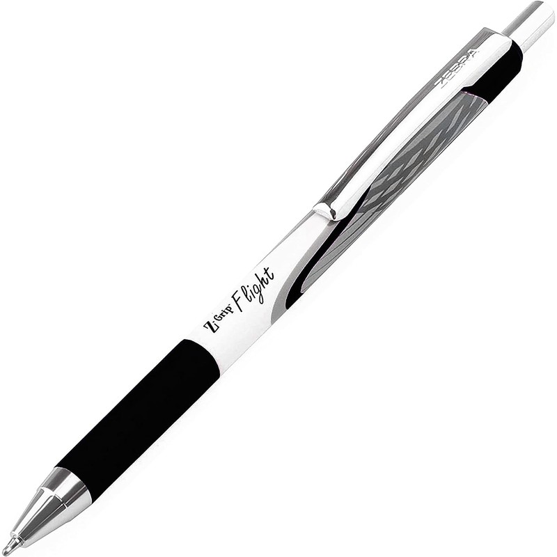 Zebra Classic Z-Grip Flight Ballpoint Pens - 1.2mm - Black