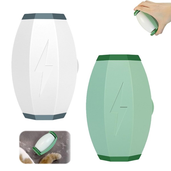 Pet Hair Remover Lint Roller, Pack of 2, Washable, Portable