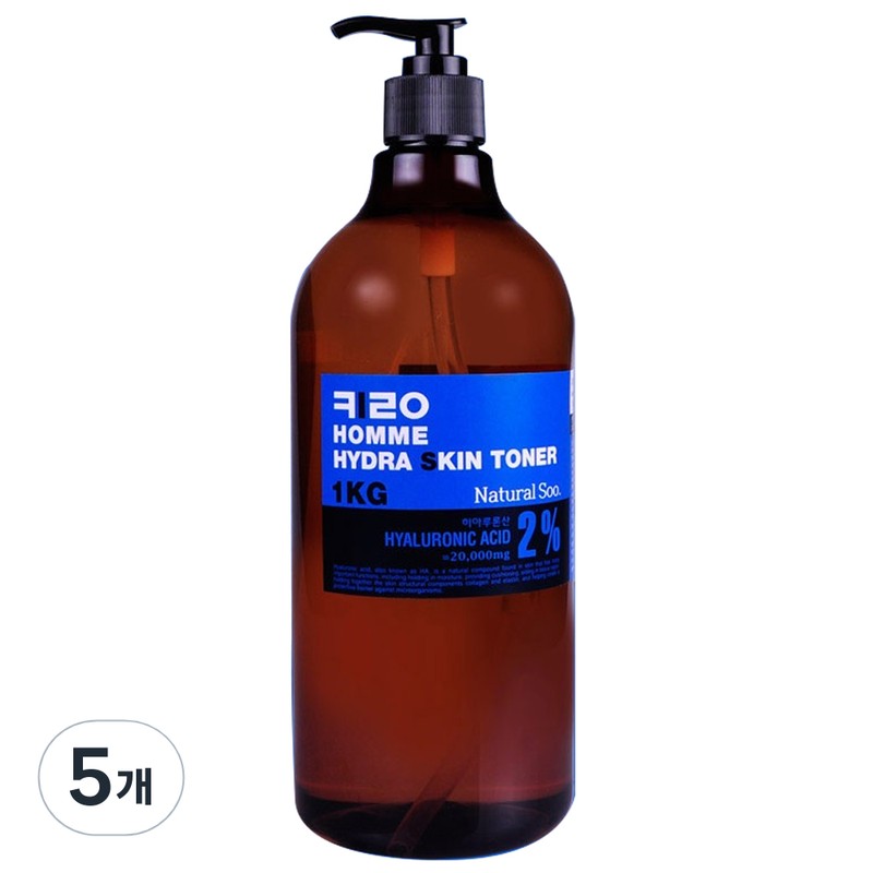 Partner_Reference Natural Water Kiro Homme Hydra Skin 1000g 5 packs