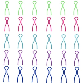 Bobbin Clips, 30 Pieces, Plastic Sewing Bobbin, Thread Spool Clips, Prevents Thread From Shedding, Craft Supplies, Fixing, Storage, Sewing Tools, Convenient DIY