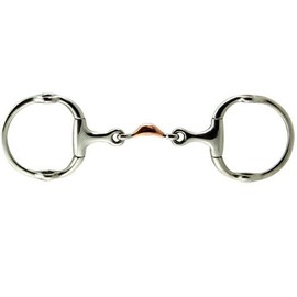 Coronet Quarter Moon Jointed Gag Bit, 5 1/4-Inch