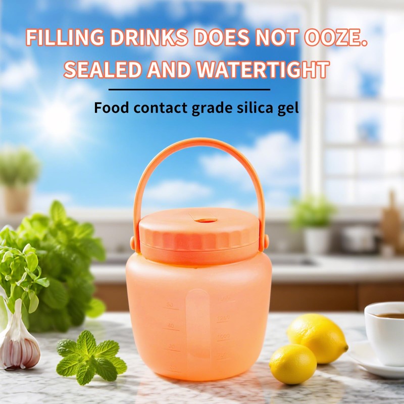 Premium Silicone Sealed Freshness Bags & Buckets – Reusable Food