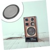 KOMBIUDA 2pcs Car Speaker Mesh Cover Stylish Metal Grill Protector