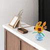 LUKHANG Sunflower Flower Building Blocks Set, DIY Aromatherapy Flower Bouquet