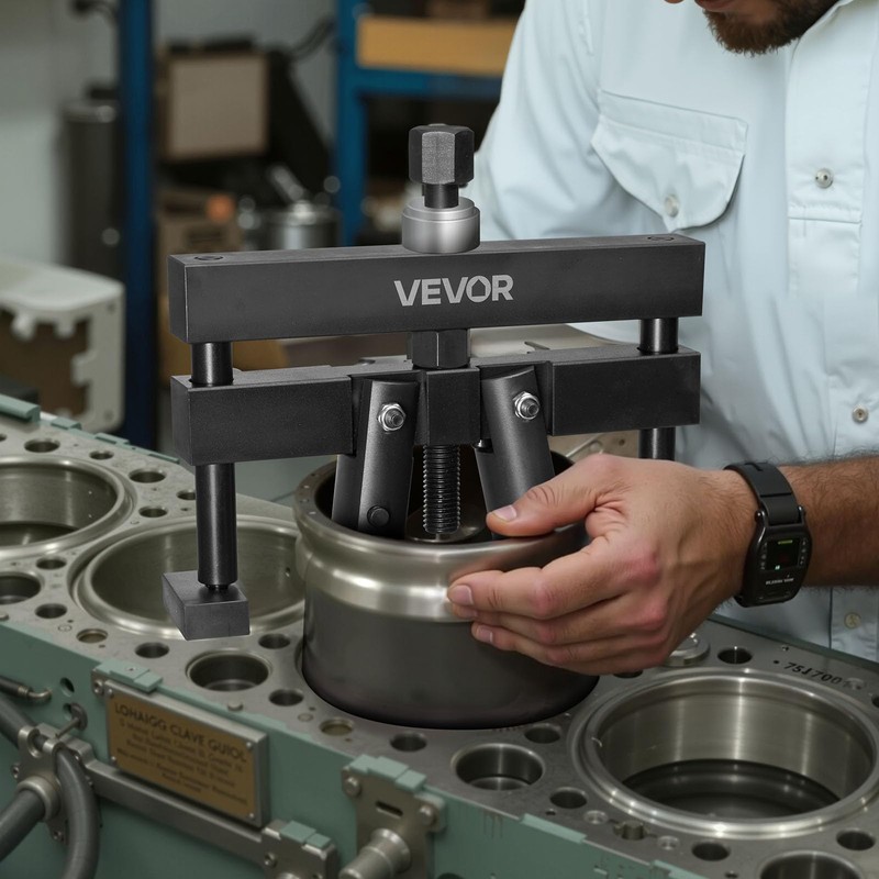 VEVOR Universal Cylinder Liner Puller Assembly, Used for Mack Cummins