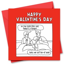 Funny Dog Valentine's Day Card for Boyfriend Valentines Day Card for Husband From the Dog Valentines Day Card for Him Valentine's Day Card for Fiance Valentines Card From The Dog