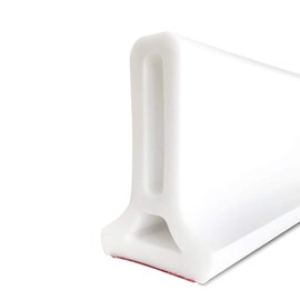 Duzzy 75 Inch Collapsible Shower Water Dam Shower Stopper Barrier and Retention System and Keeps Water Inside Threshold Dry and Wet Separation Suitable for Bathroom and Kitchen