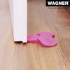 WAGNER 3STOP COLOR PINK Floor Door Stop, Diameter 108 x