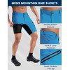 Nepest Mountain Bike Shorts Men's Short MTB Shorts Padded 3D