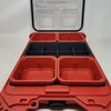 Fits Milwaukee Packout Low Profile Tray with 8 Sections Black