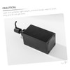 ULTECHNOVO Stainless Steel Soap Dispenser Black Square Liquid Lotion Pump