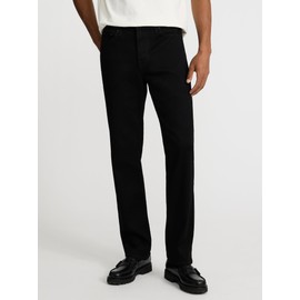 EXPRESS Mens Straight Hyper Stretch Jeans Black