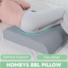HOMBYS BBL Pillow After Surgery for Sleeping,High Density Foam Butt