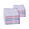 HOULIFE Women's Handkerchiefs Made of Pure Combed Cotton Handkerchiefs 3