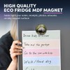1 x Round MDF Magnet - Cute Badger Wildlife Animal