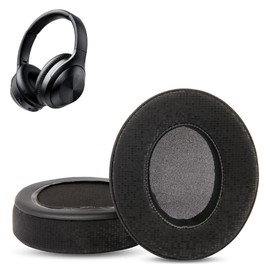 IK-BH002 Ear Pads, HAIZEEN Ear Pads Compatible with iTeknic Active Noise Cancelling IK-BH002 Headphones Ear Pads Replacement Cushion (Protein Skin/Memory Foam)