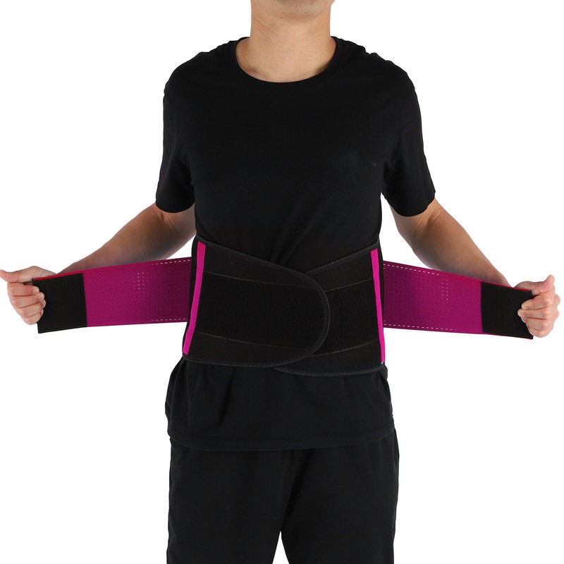Breathable Warming Waistband Soft Adjustable Abdominal Wrap Waist Back Support
