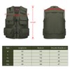 Fishing Photography Vest Summer Multi Pockets Mesh Jackets Quick Dry