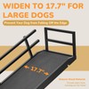 Dog Ramp for Bed, 5 Level Adjustable Dog Ramp for