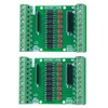 Optocoupler Isolation Board,DC 3.3V 5V PNP NPN 8-Channel Signal Converter
