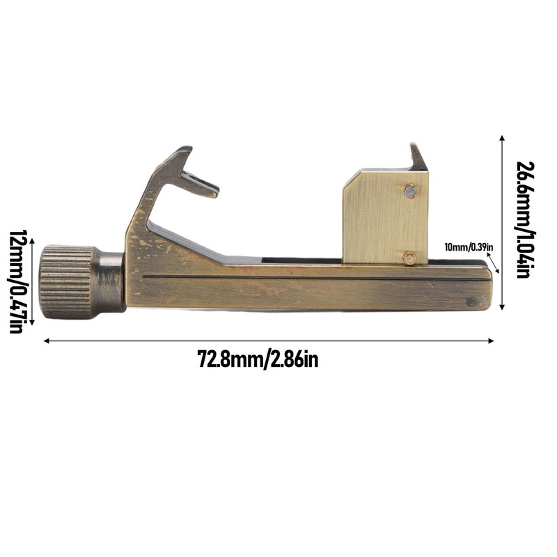 Guitar Intonation Adjuster, Stainless Steel Octave Calibration Tool for Electric