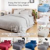 Grey Pillow Cases 2 Pack | Standard Pillow Cases 50x75