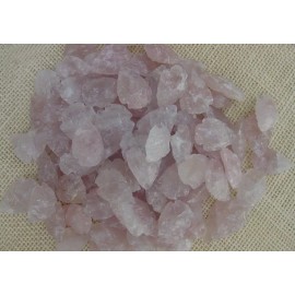 1 rose quartz from bulk pile arrowheads  replica chakra arrow head  1"-1 1/2"