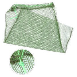 LIOOBO 3 Pcs Fish Bag Net Bag Shell Bag Container Fishing Net Saltwater Fishing Net Bag Fishing Consumables Fish Collection Pouch Folding Rubberized Cloth Fish Basket Seafood Voile Bag, As shown,