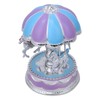Innovative Children Carousel Birthday Gift Plastic Ornaments Luminous Eight Tone