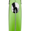 Flexi Comfort Cord Black & Green Small 5m Retractable Dog