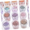 Ciieeo 20 Bottles of Nail Glitters Diy Manicure Sequins Nail