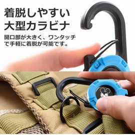 Minnie Mouse Reel Keychain with Carabiner, Key Reel, Reel Strap, Keychain, Metal Wire, Stretchable Keychain, Heavy Duty Telescopic (Blue)