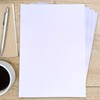 100 Sheets Plain White A5 Copier Paper 80gsm Giant Sheets