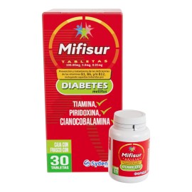 Mifisur Suplemento Vitaminas B B1 B6 B12 Sydenham Bote C/30