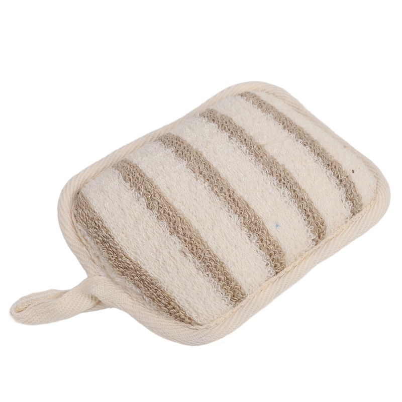 6pcs Exfoliating Sponge Pad Deep Cleaning Double Side Shower Scrubber